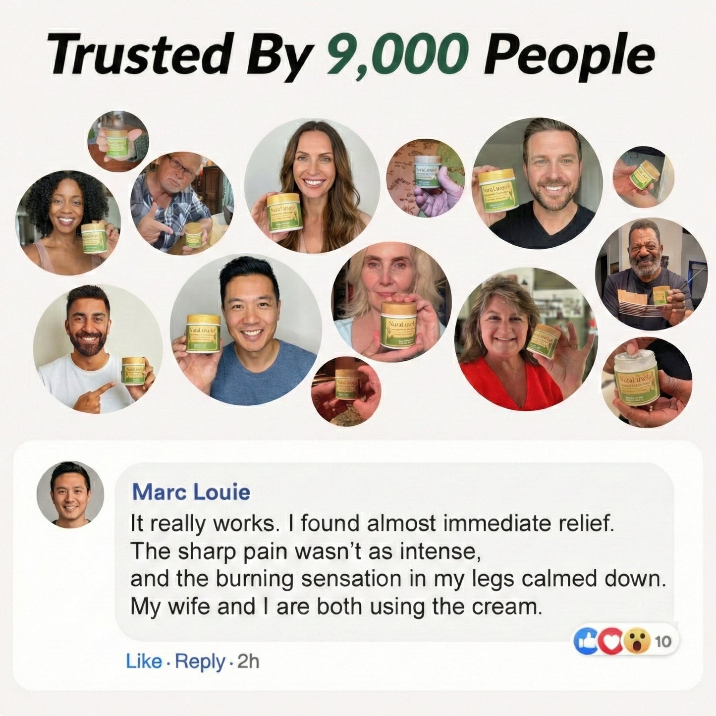 NuraLuxe® Nightly Foot Cream