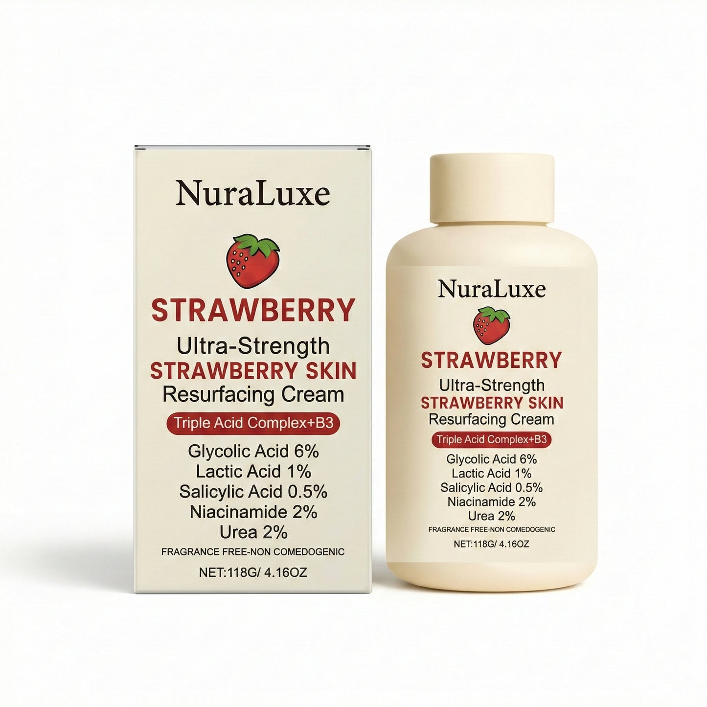 NuraLuxe® Strawberry Skin Resurfacing Cream