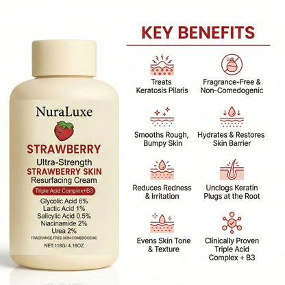NuraLuxe® Strawberry Skin Resurfacing Cream